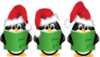 caroling penguins